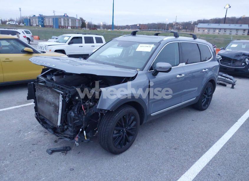 Photo 2 of 2022 Kia Telluride SX (VIN 5XYP54HC8NG243157)
