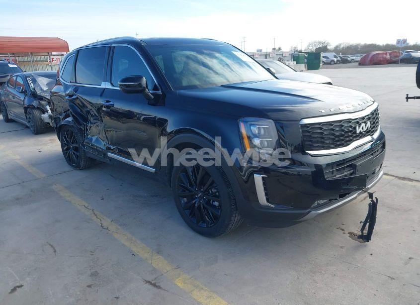 2022 Kia Telluride SX (VIN 5XYP54HC8NG318696) main photo