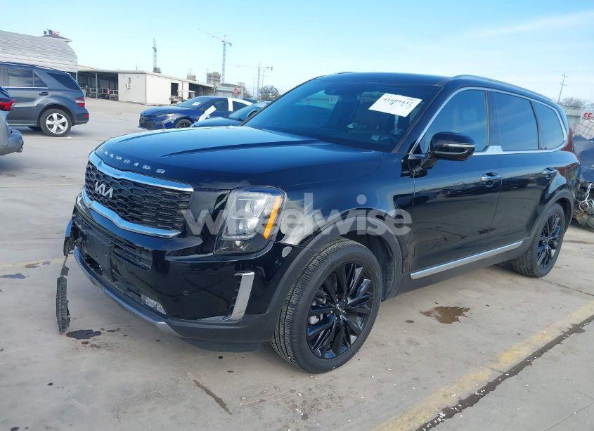 Photo 2 of 2022 Kia Telluride SX (VIN 5XYP54HC8NG318696)