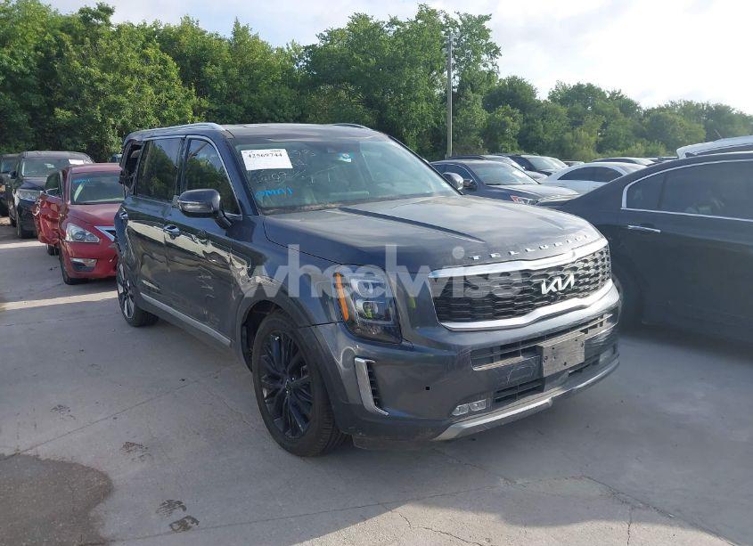 2022 Kia Telluride SX (VIN 5XYP54HCXNG215831) main photo