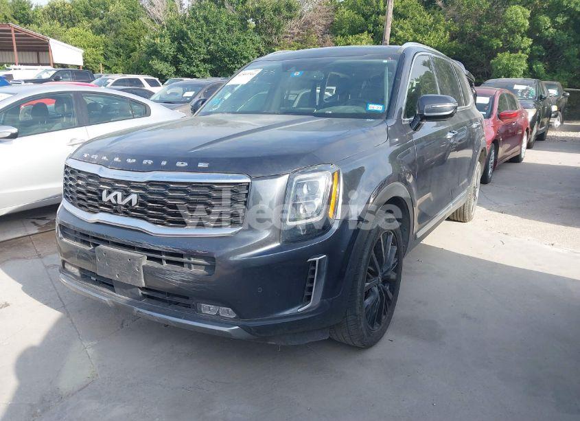 Photo 2 of 2022 Kia Telluride SX (VIN 5XYP54HCXNG215831)
