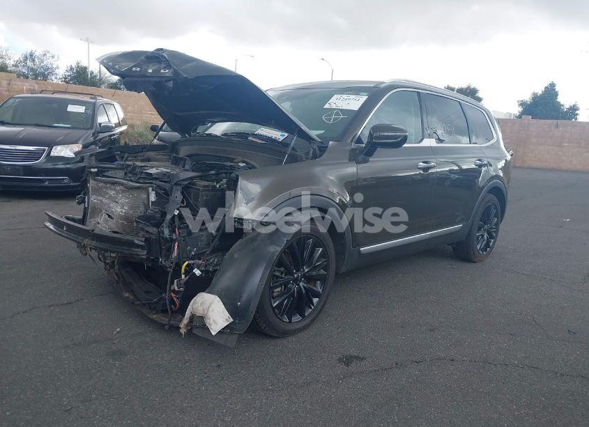 Photo 2 of 2022 Kia Telluride SX (VIN 5XYP54HCXNG242074)