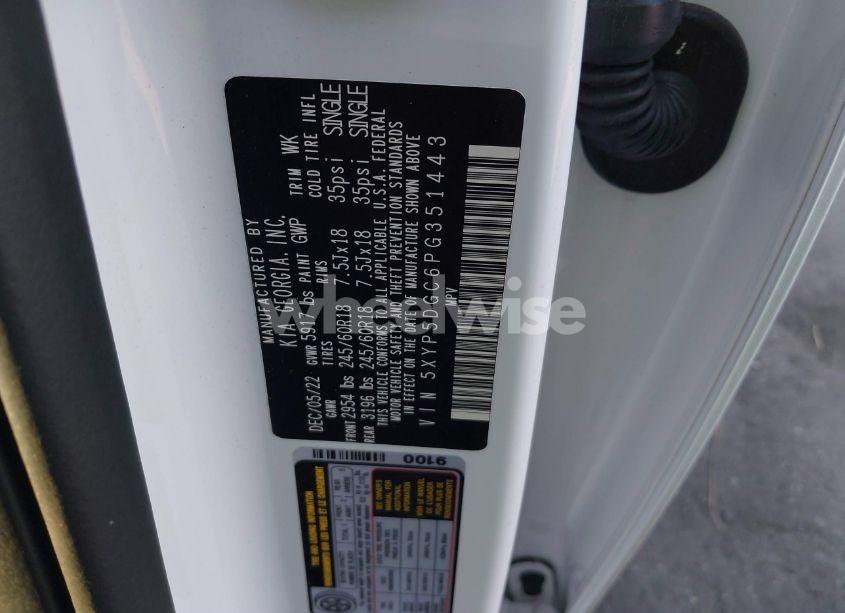 Photo 9 of 2023 Kia Telluride SX PRESTIGE X-PRO (VIN 5XYP5DGC6PG351443)