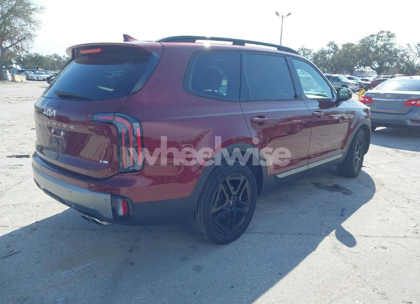 Photo 4 of 2023 Kia Telluride SX X-LINE (VIN 5XYP5DGC9PG385537)