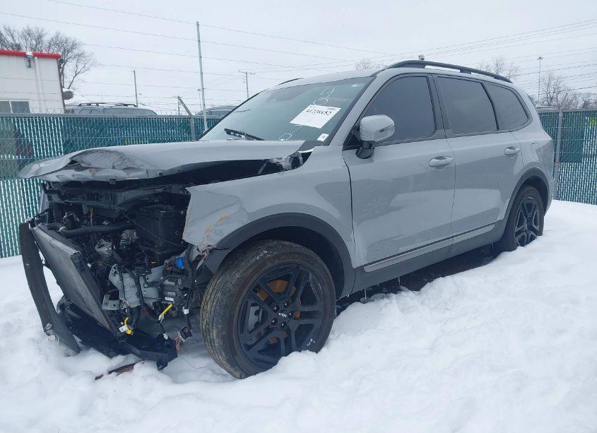 Photo 2 of 2023 Kia Telluride SX X-LINE (VIN 5XYP5DGC9PG400179)