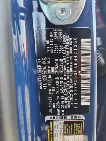 Photo 4 of 2024 KIA TELLURIDE SX (VIN 5XYP5DGCXRG421366)