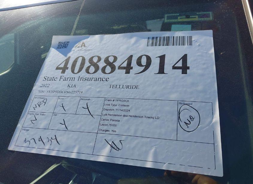 Photo 21 of 2022 Kia Telluride SX (VIN 5XYP5DHC0NG225719)