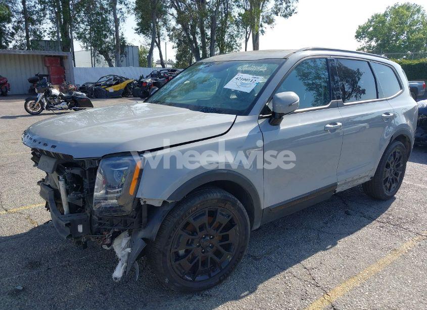 Photo 2 of 2021 Kia Telluride SX (VIN 5XYP5DHC1MG152035)