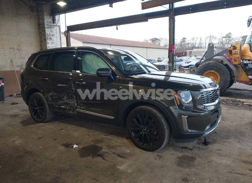 2021 Kia Telluride SX (VIN 5XYP5DHC4MG124780) main photo