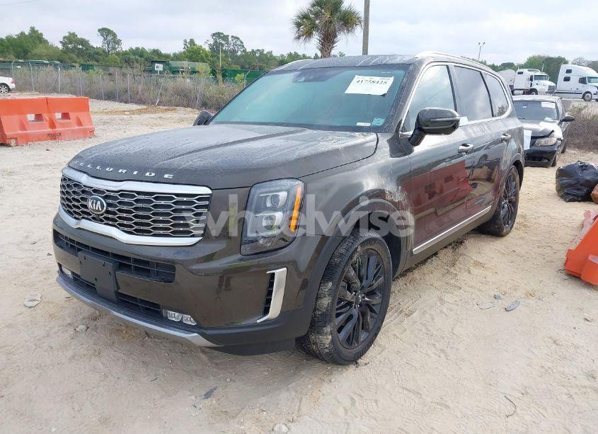 Photo 2 of 2021 Kia Telluride SX (VIN 5XYP5DHC7MG156705)