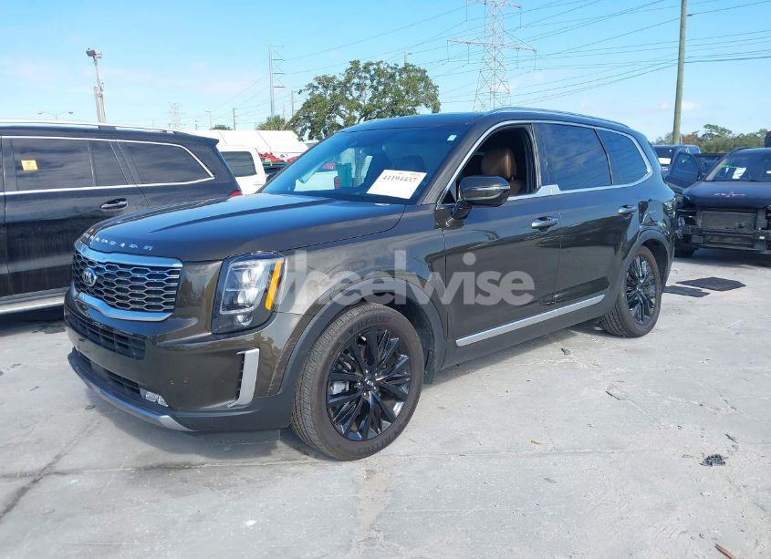 Photo 2 of 2021 Kia Telluride SX (VIN 5XYP5DHC7MG165033)