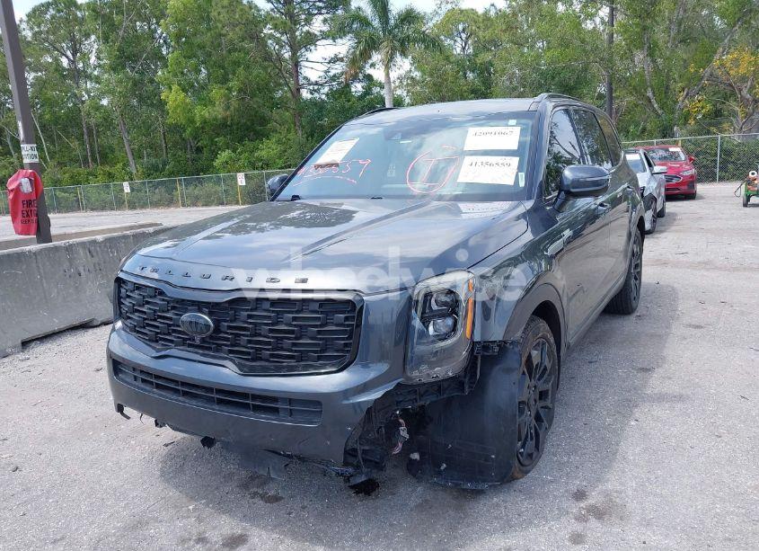Photo 6 of 2021 Kia Telluride SX (VIN 5XYP5DHCXMG105568)