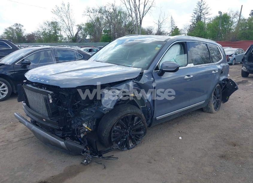 Photo 2 of 2022 Kia Telluride SX (VIN 5XYP5DHCXNG312382)