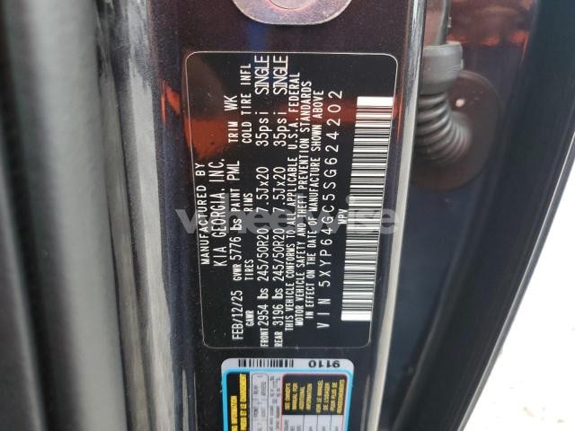 Photo 13 of 2025 KIA TELLURIDE S (VIN 5XYP64GC5SG624202)