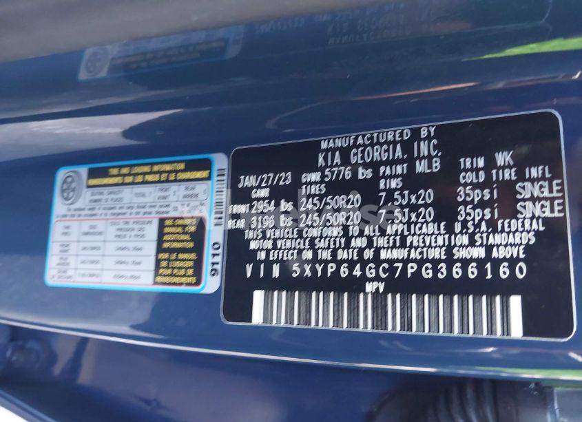 Photo 9 of 2023 Kia Telluride S (VIN 5XYP64GC7PG366160)