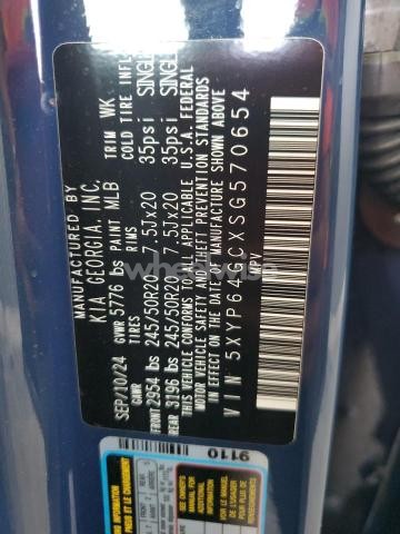 Photo 3 of 2025 KIA TELLURIDE S (VIN 5XYP64GCXSG570654)