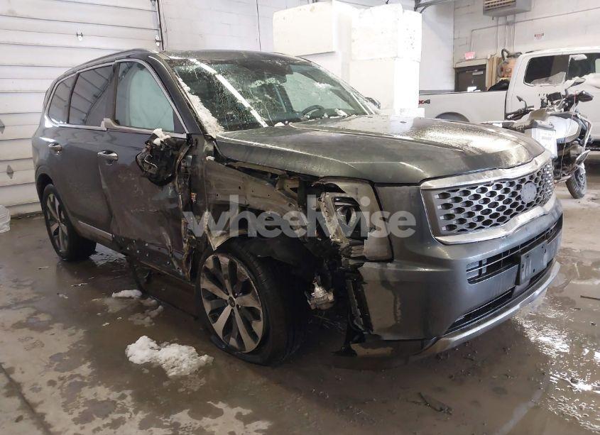 2021 Kia Telluride S (VIN 5XYP6DHC1MG125852) main photo