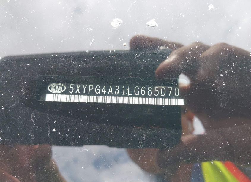 Photo 9 of 2020 Kia Sorento 2.4L LX (VIN 5XYPG4A31LG685070)