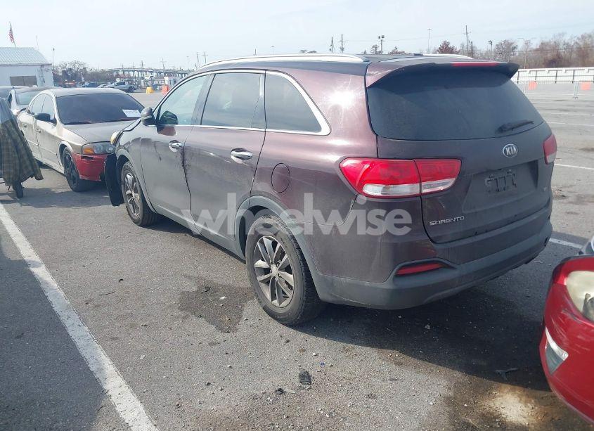 Photo 3 of 2016 Kia Sorento 2.4L LX (VIN 5XYPG4A34GG051855)