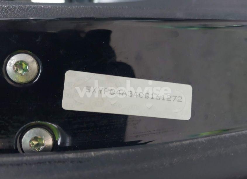 Photo 9 of 2016 Kia Sorento 2.4L LX (VIN 5XYPG4A34GG161272)