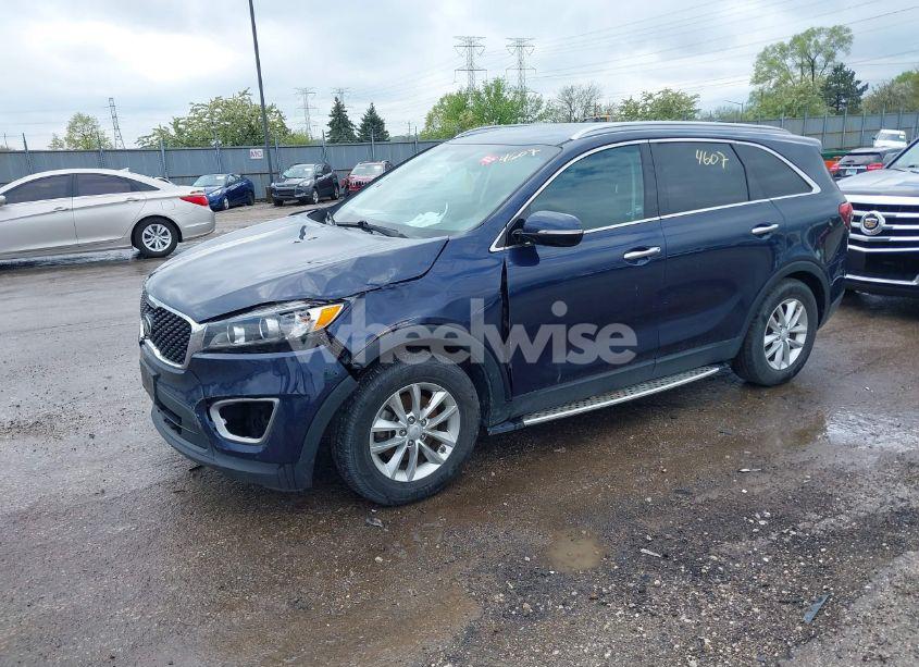 Photo 2 of 2016 Kia Sorento 2.4L LX (VIN 5XYPG4A35GG080801)