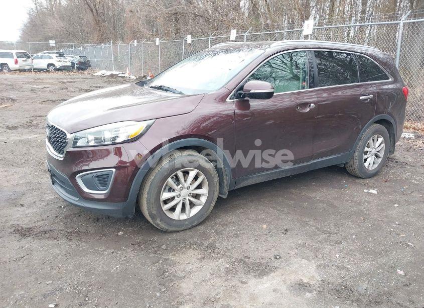 Photo 2 of 2016 Kia Sorento 2.4L LX (VIN 5XYPG4A36GG075719)