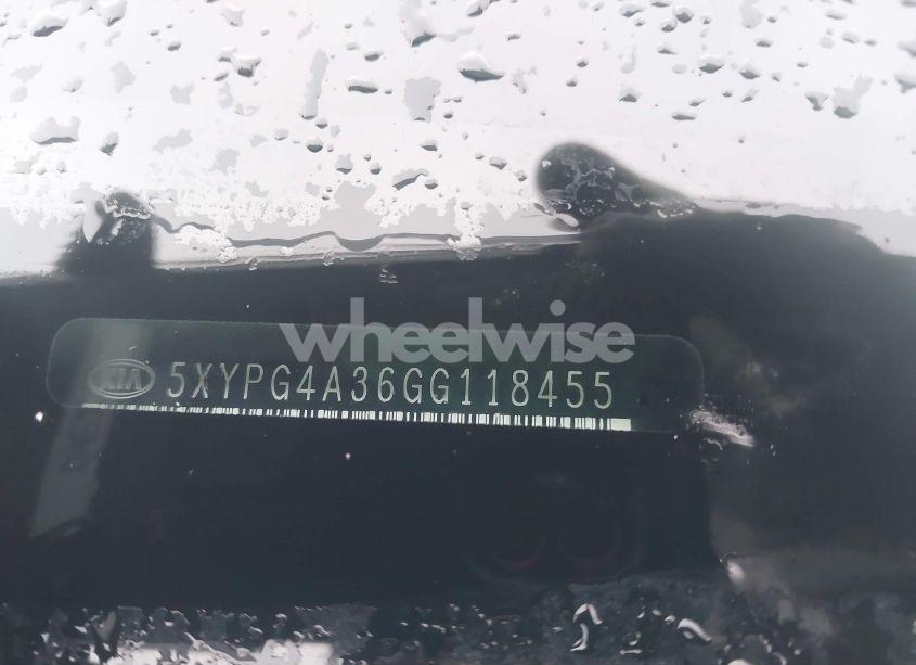 Photo 9 of 2016 Kia Sorento 2.4L LX (VIN 5XYPG4A36GG118455)