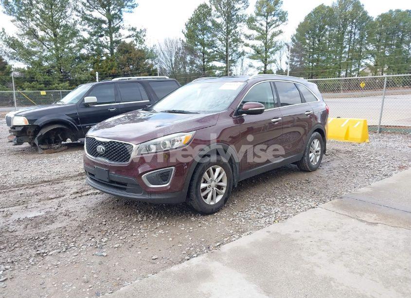 Photo 2 of 2016 Kia Sorento 2.4L LX (VIN 5XYPG4A36GG126569)