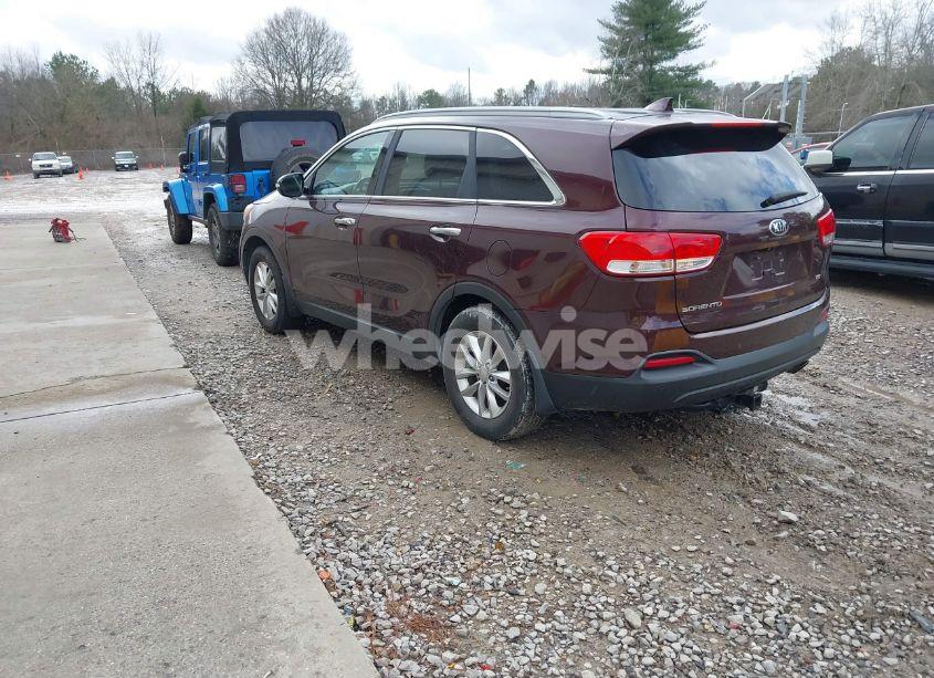Photo 3 of 2016 Kia Sorento 2.4L LX (VIN 5XYPG4A36GG126569)