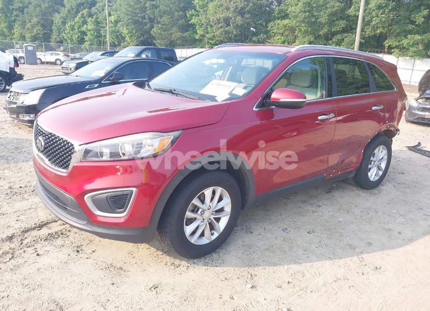 Photo 2 of 2016 Kia Sorento 2.4L LX (VIN 5XYPG4A36GG153948)