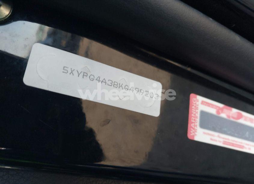 Photo 9 of 2019 Kia Sorento 2.4L L (VIN 5XYPG4A38KG499203)