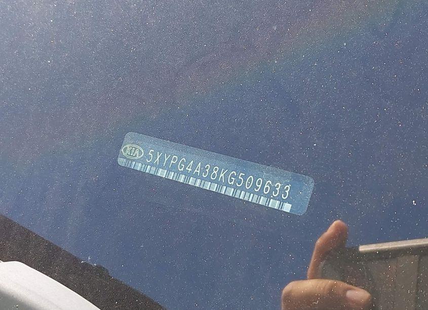 Photo 17 of 2019 Kia Sorento 2.4L LX (VIN 5XYPG4A38KG509633)