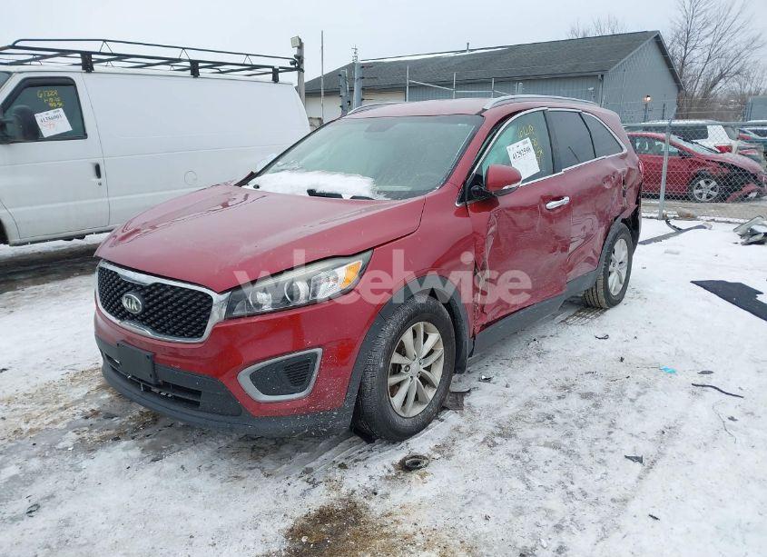 Photo 2 of 2016 Kia Sorento 2.4L LX (VIN 5XYPGDA33GG037509)