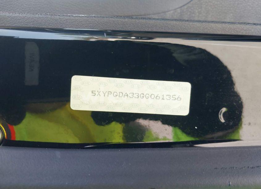 Photo 9 of 2016 Kia Sorento 2.4L LX (VIN 5XYPGDA33GG061356)