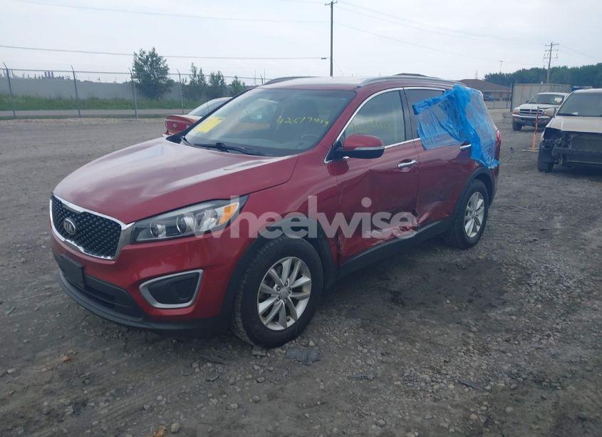 Photo 2 of 2016 Kia Sorento 2.4L LX (VIN 5XYPGDA34GG112802)