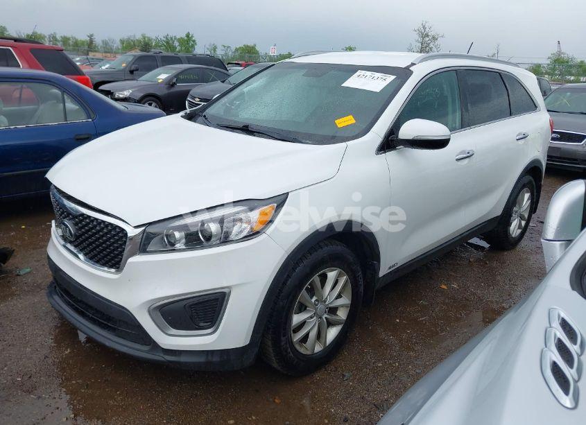 Photo 2 of 2016 Kia Sorento 2.4L LX (VIN 5XYPGDA36GG096277)
