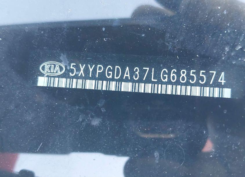 Photo 9 of 2020 Kia Sorento 2.4L LX (VIN 5XYPGDA37LG685574)