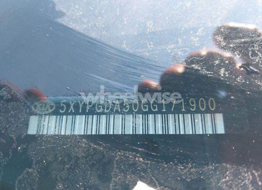 Photo 12 of 2016 Kia Sorento 3.3L LX (VIN 5XYPGDA50GG171900)