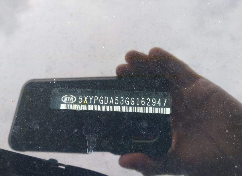 Photo 9 of 2016 Kia Sorento 3.3L LX (VIN 5XYPGDA53GG162947)