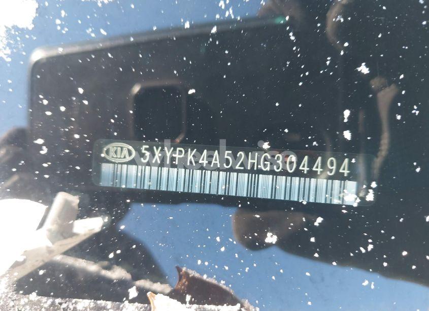 Photo 9 of 2017 Kia Sorento 3.3L SXL (VIN 5XYPK4A52HG304494)