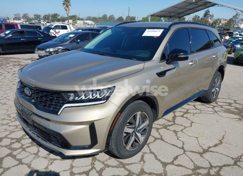 Photo 2 of 2021 Kia Sorento EX (VIN 5XYRH4LF2MG011475)