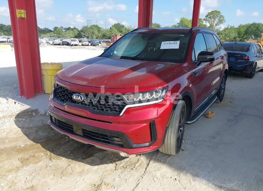 Photo 2 of 2021 Kia Sorento EX (VIN 5XYRH4LF8MG035215)