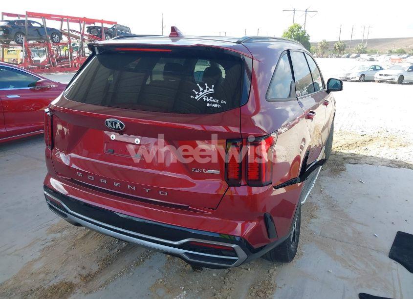 Photo 4 of 2021 Kia Sorento EX (VIN 5XYRH4LF8MG035215)