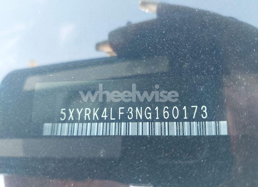 Photo 9 of 2022 Kia Sorento SX (VIN 5XYRK4LF3NG160173)