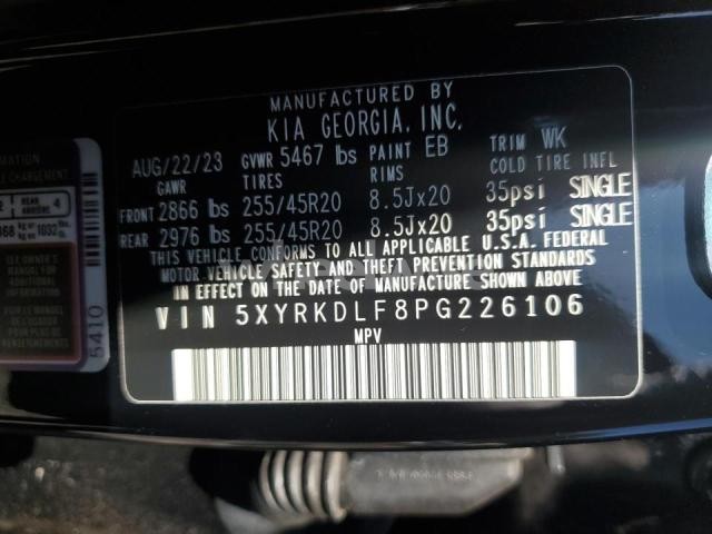 Photo 5 of 2023 KIA SORENTO SX (VIN 5XYRKDLF8PG226106)