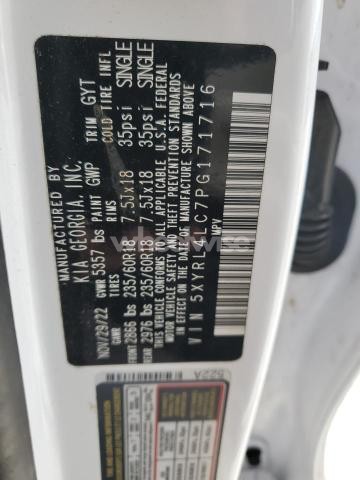 Photo 4 of 2023 KIA SORENTO S (VIN 5XYRL4LC7PG171716)