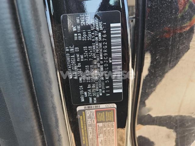 Photo 7 of 2024 KIA SORENTO S (VIN 5XYRLDJC9RG276411)