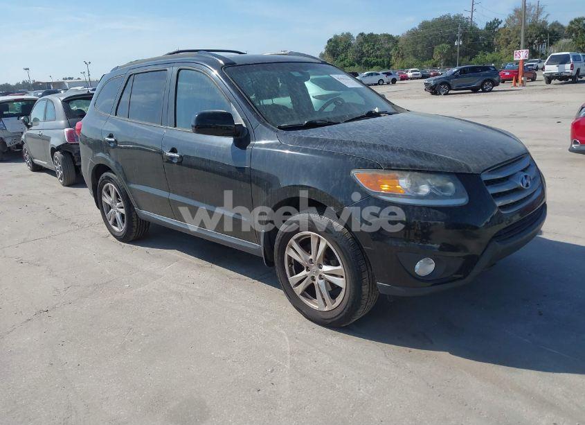 2012 Hyundai Santa FE LIMITED V6 (VIN 5XYZK4AG6CG110988) main photo