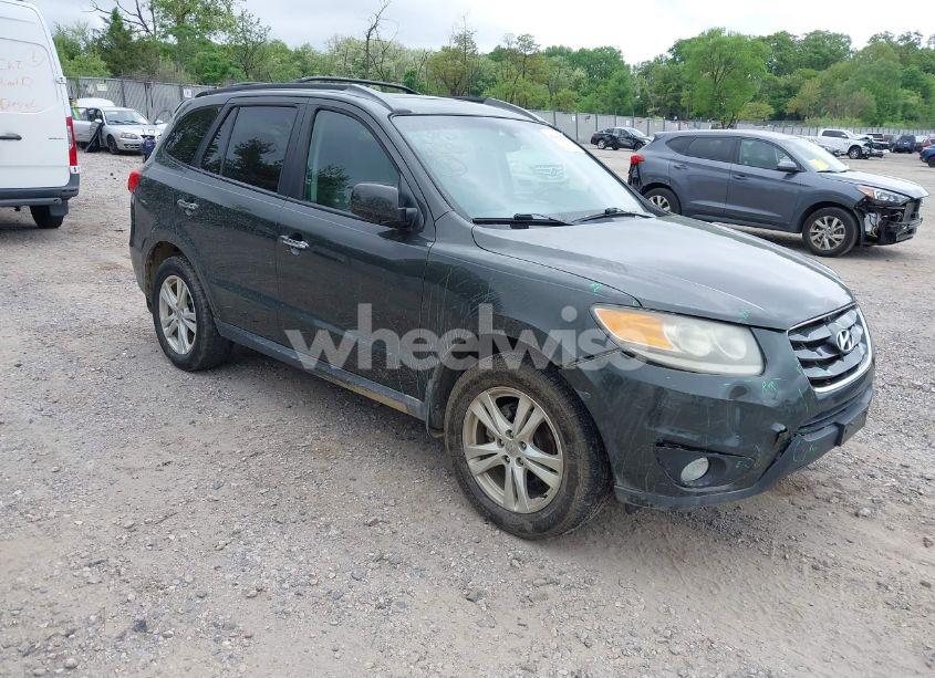2011 Hyundai Santa FE LIMITED V6 (VIN 5XYZKDAG2BG091290) main photo