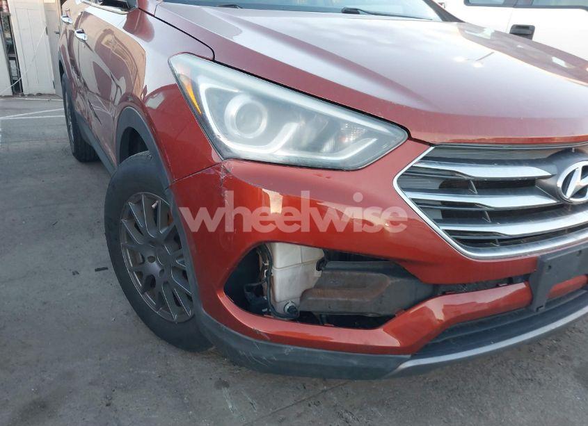 Photo 6 of 2017 Hyundai Santa FE SPORT 2.4L (VIN 5XYZT3LB0HG434065)